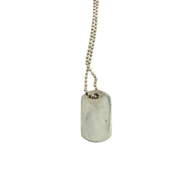 TIFFANY　 ドッグタグ　ネックレス