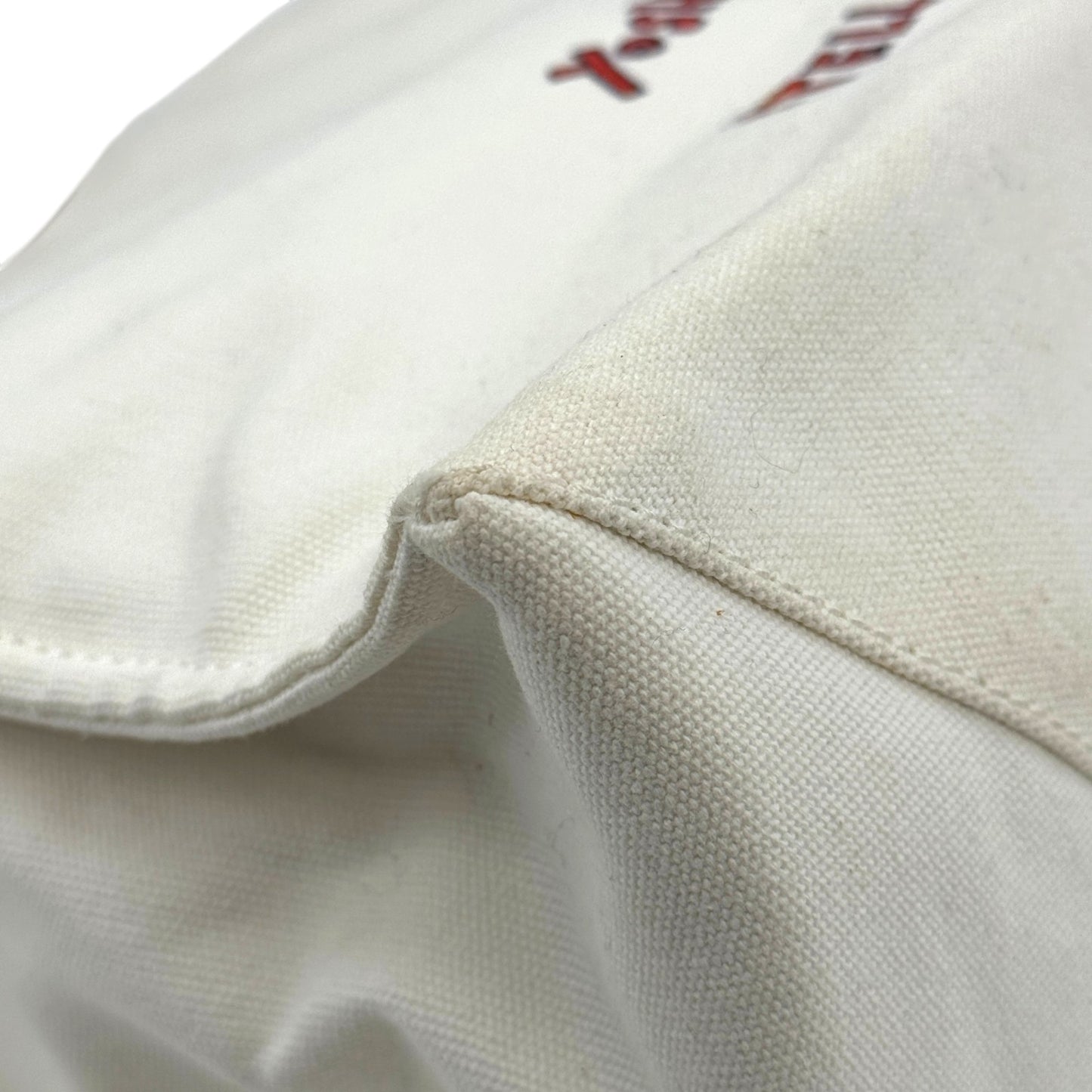 YOSHIMOTO NARA x STELLA McCARTNEY ホワイト キャンバス ショルダーバッグ