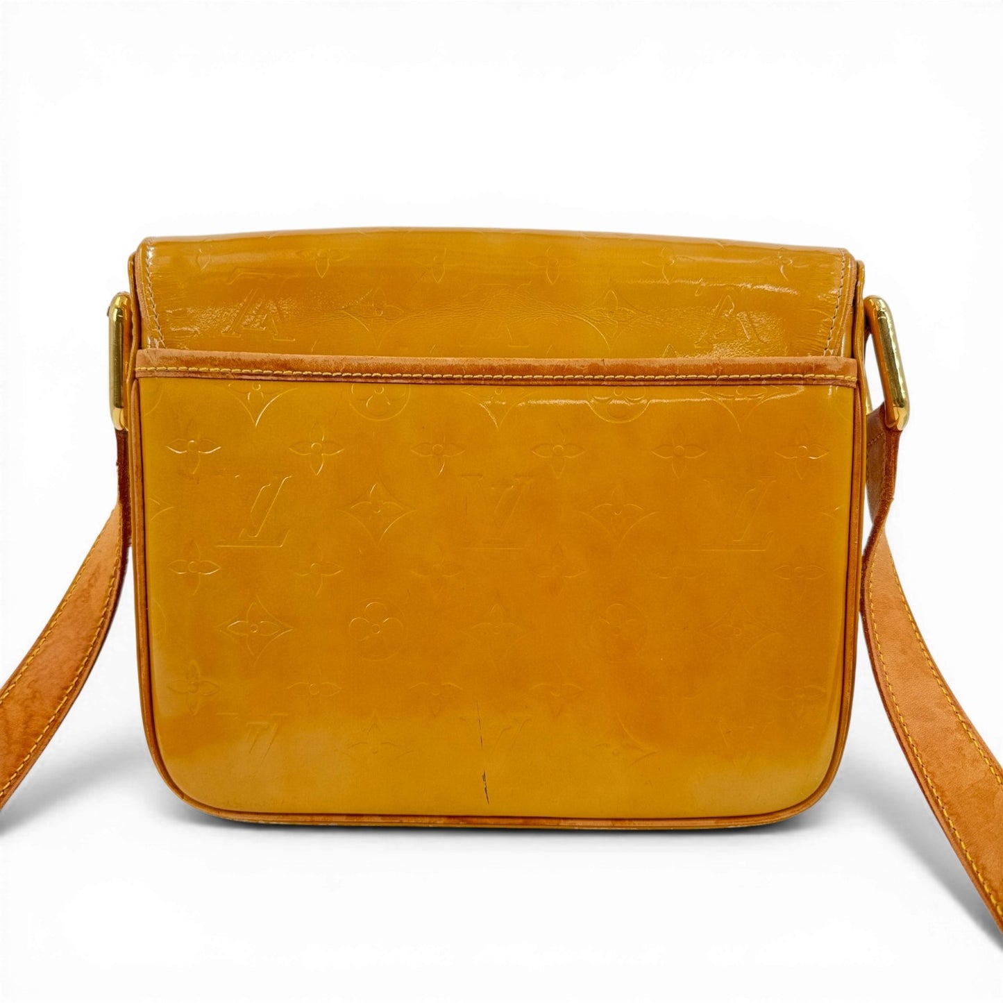 LOUIS VUITTON モノグラム ヴェルニ クリスティGM M91147 ショルダーバッグ