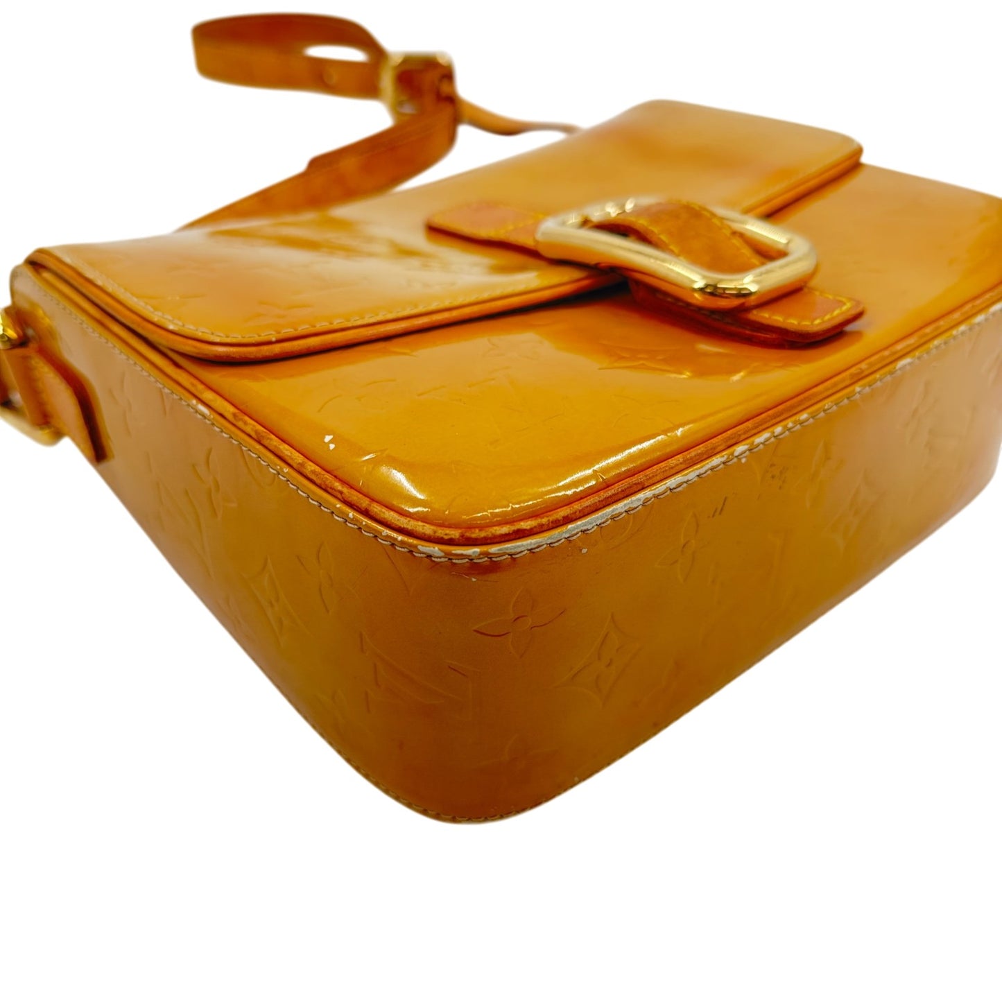 LOUIS VUITTON モノグラム ヴェルニ クリスティGM M91147 ショルダーバッグ