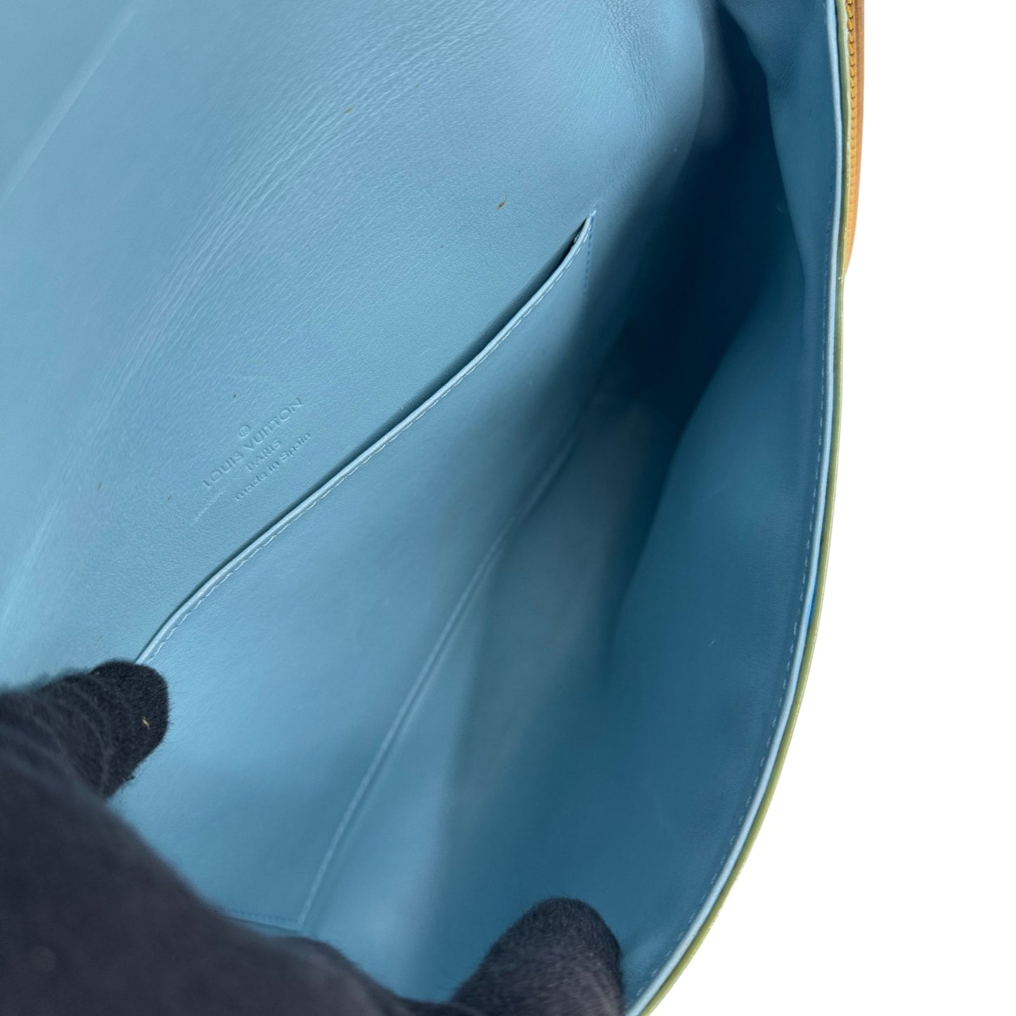 LOUIS VUITTON モノグラム ヴェルニ トンプソンストリート M91009 ショルダー