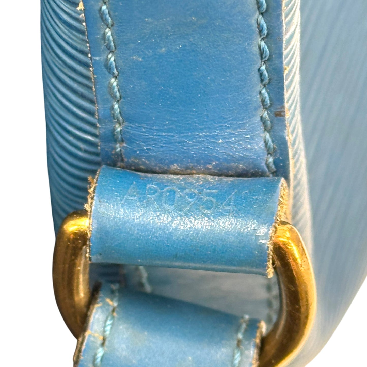LOUIS VUITTON エピ ブルー プチノエ M44105 ショルダーバッグ