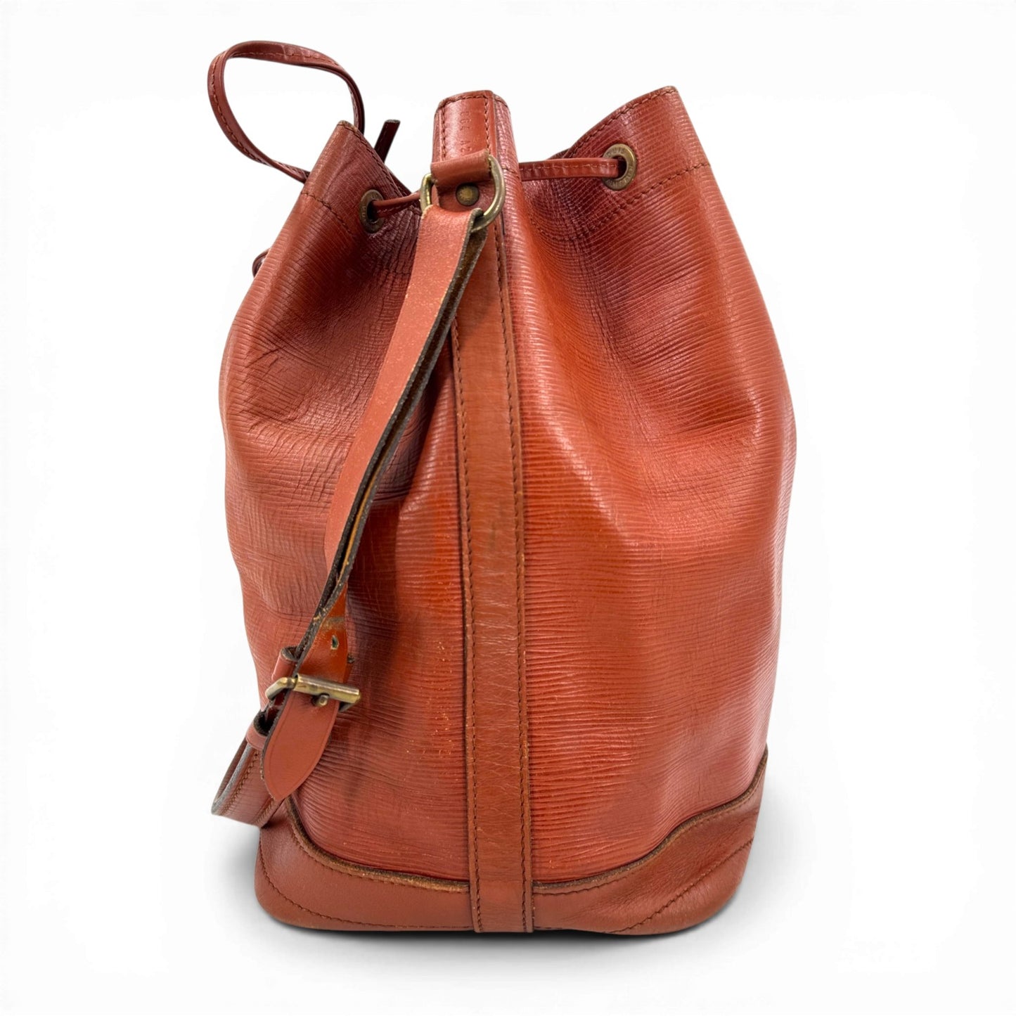LOUIS VUITTON エピ ケニア ブラウン ノエ M44028 巾着 ショルダーバッグ