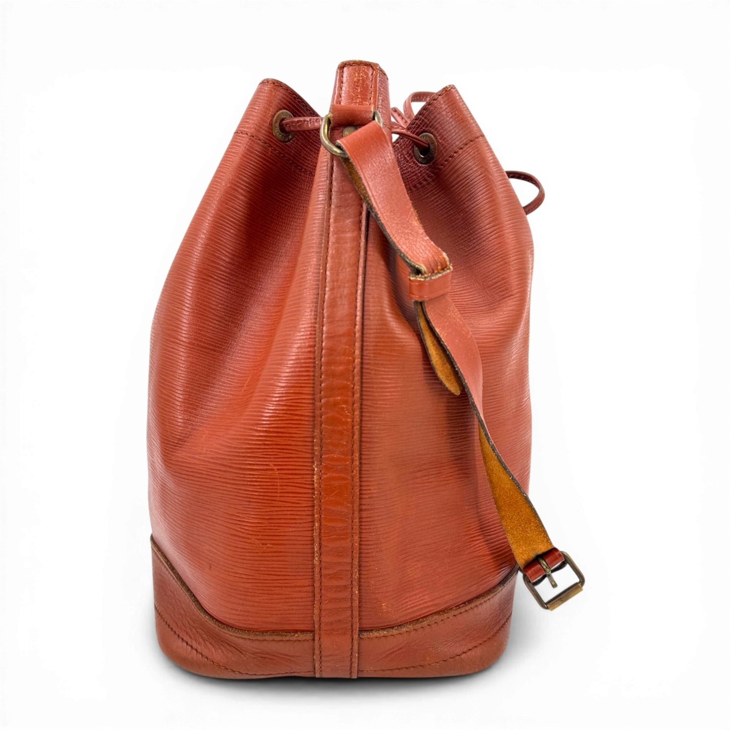 LOUIS VUITTON エピ ケニア ブラウン ノエ M44028 巾着 ショルダーバッグ
