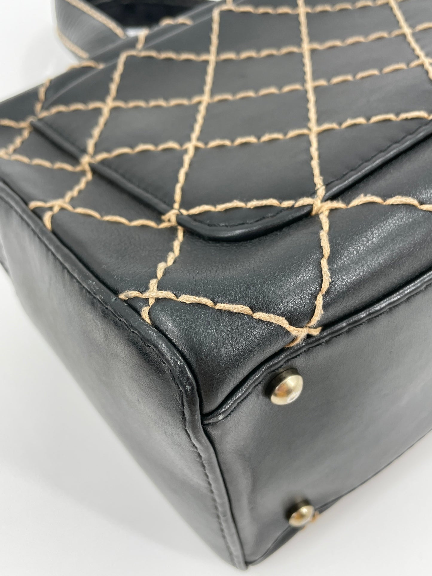 [CHANEL] Wild stitch handbag